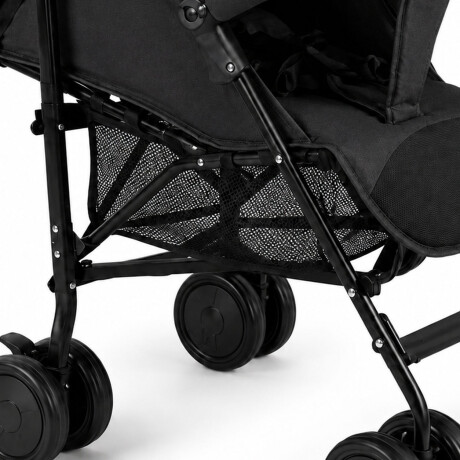 Coche Paraguitas Bebe Reclinable Plegable Compacto 8 Ruedas Negro