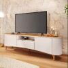 Rack Elara para TV 80” Off White/Cinamomo Rack Elara para TV 80” Off White/Cinamomo