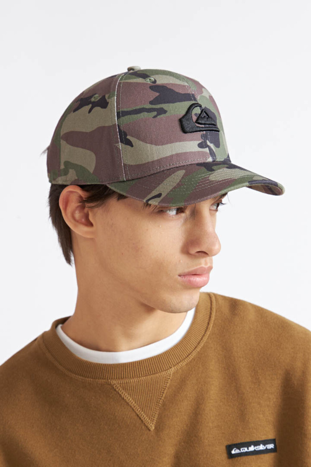 Quiksilver Gorro con Visera DECADES CAMO Unisex - Camo CAMO
