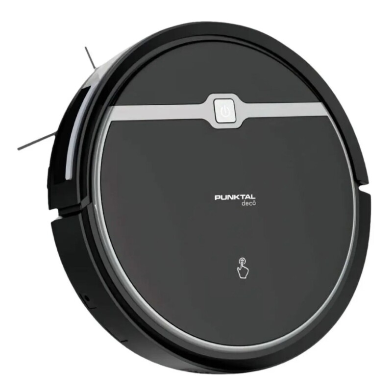 Aspiradora Robot Punktal Trapeadora + accesorios Negro