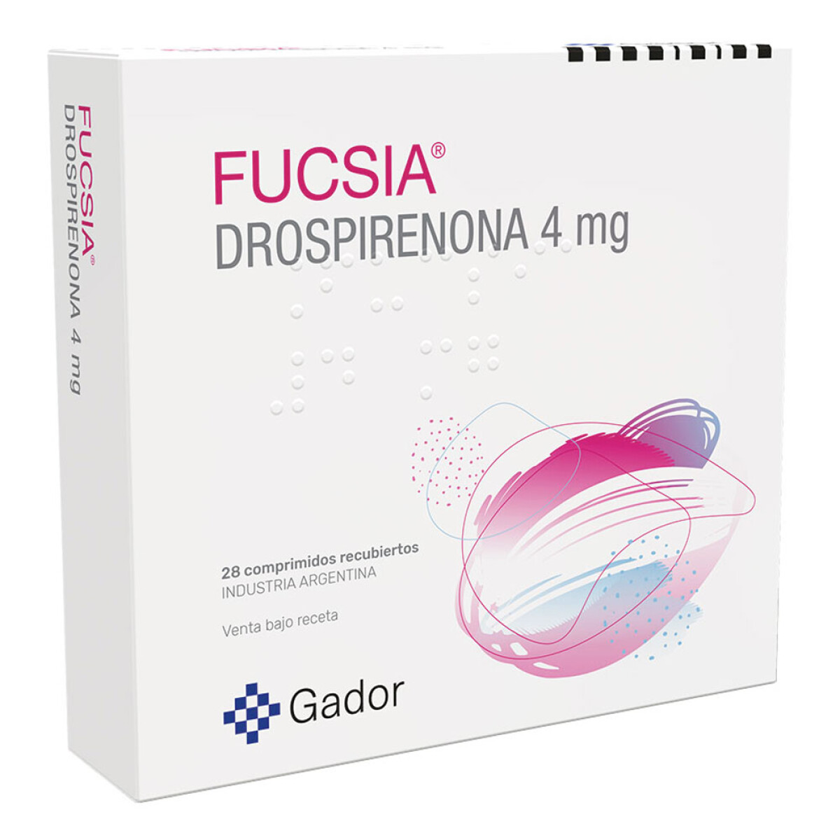 Anticonceptivo Fucsia 28 Comprimidos Recubiertos - Gador 