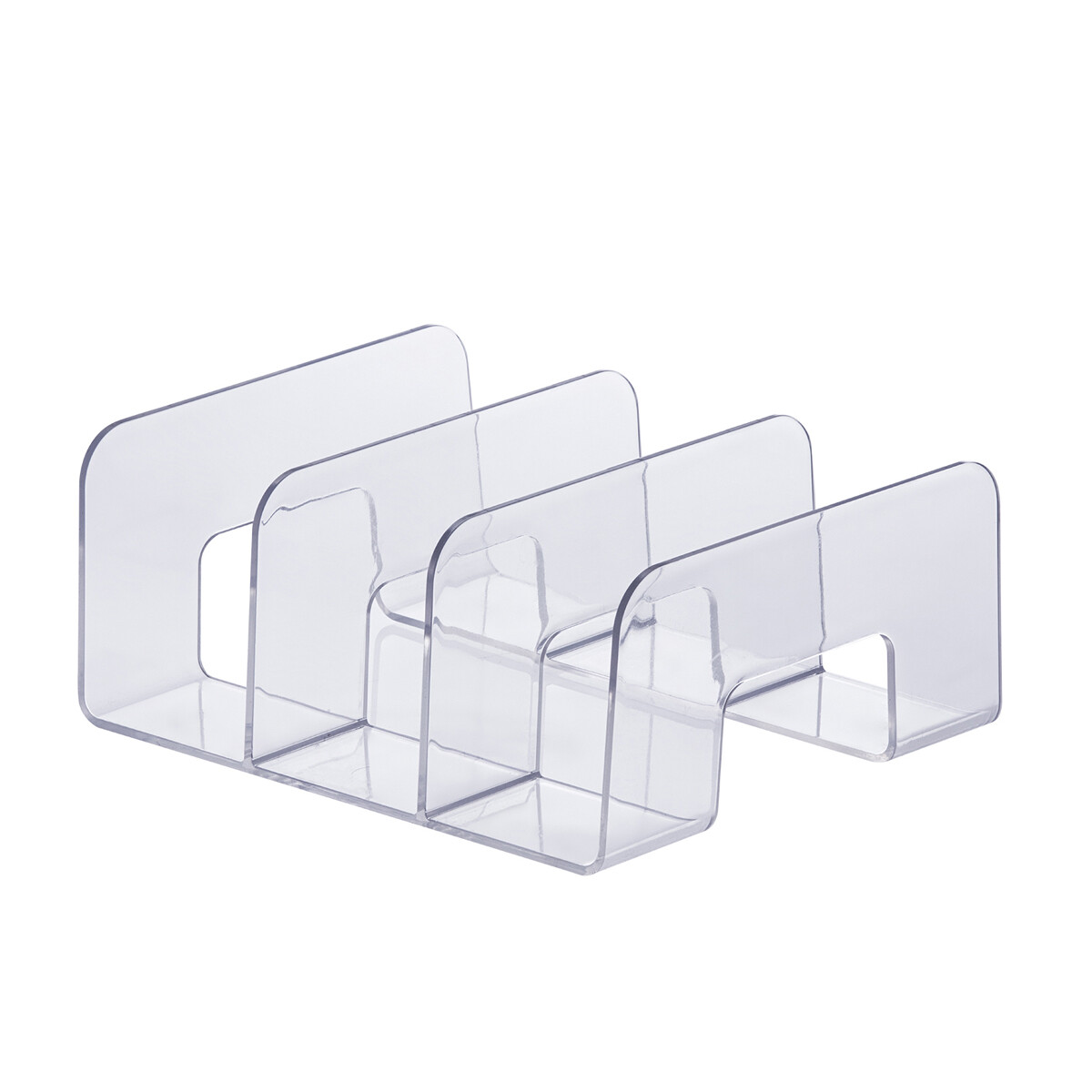 Organizador multiuso con 4 divisiones 24,5x20x10 cm 