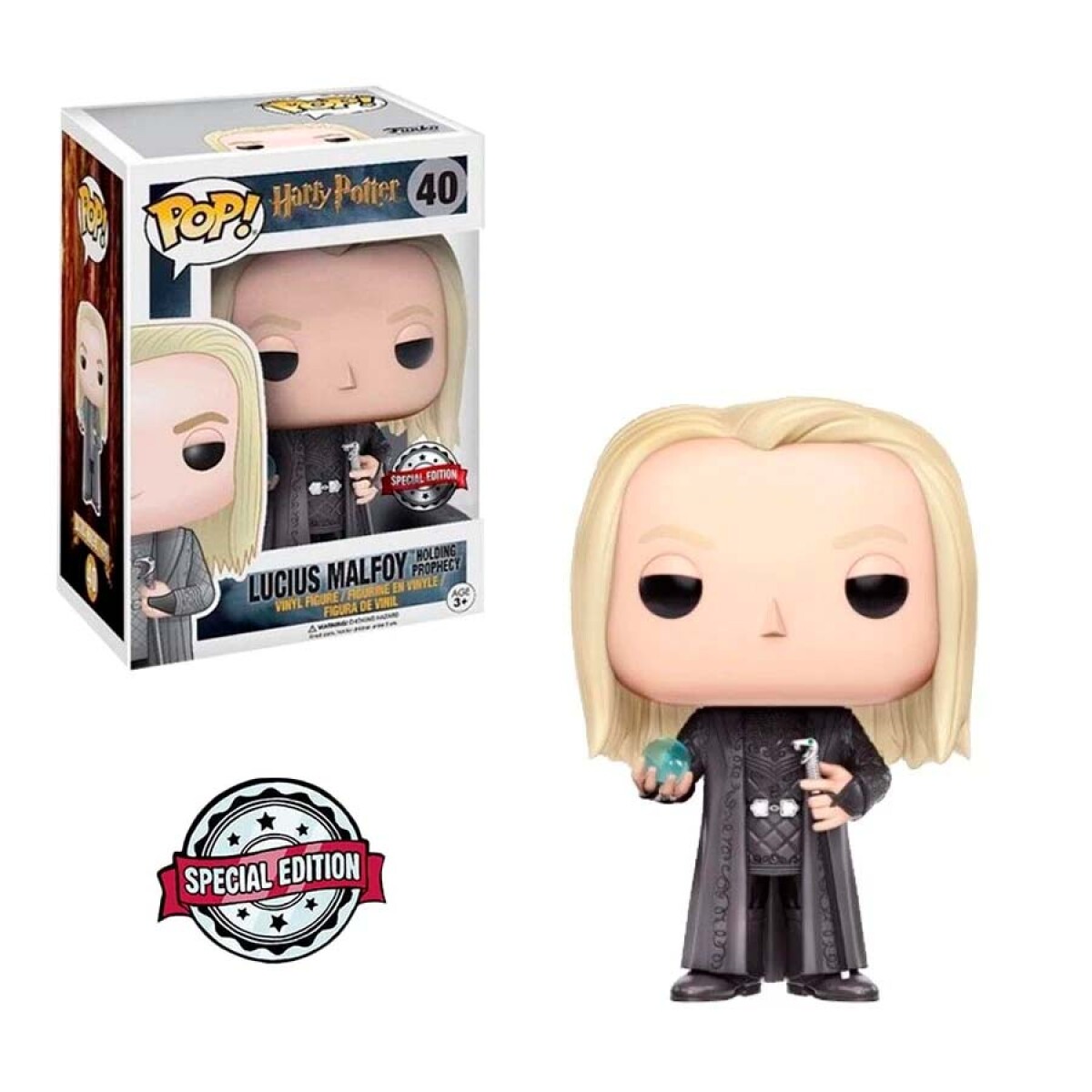 Lucius Malfoy Holding Prophecy · Harry Potter - 40 
