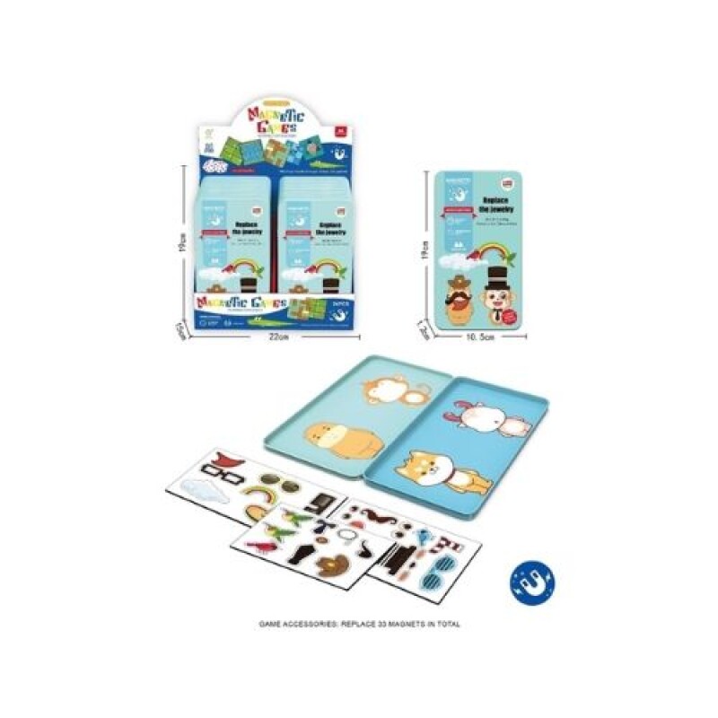 Juego Magnetico Para Llevar Animales