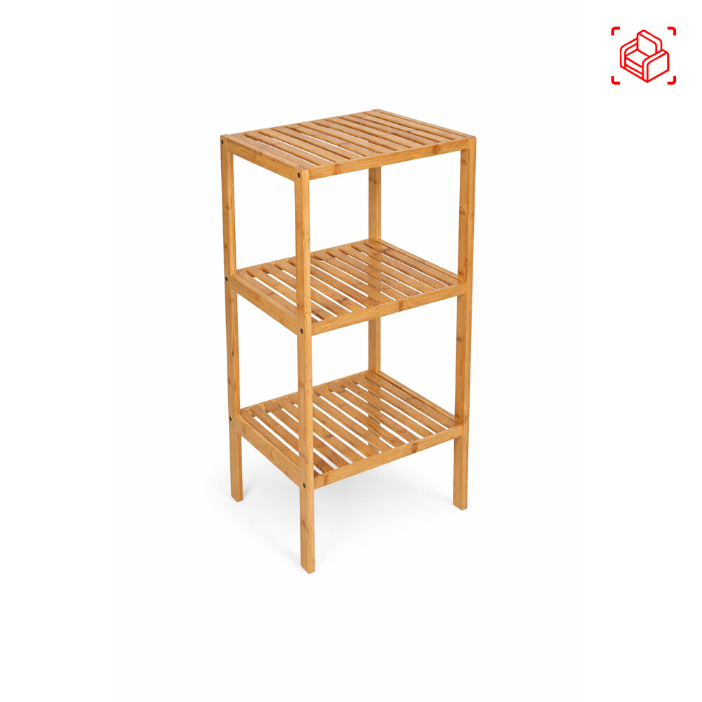 ESTANTERIA MULTIUSO BAMBU NATURAL-BEIGE DALIA