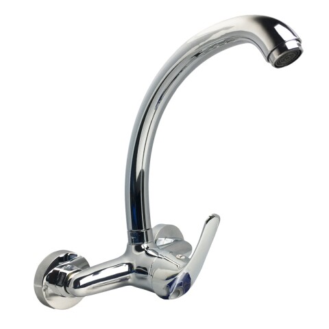 Kit de Cocina Bajo Mesada Pileta Central y Grifería de Pared Pico Alto Kit de Cocina Bajo Mesada Pileta Central y Grifería de Pared Pico Alto