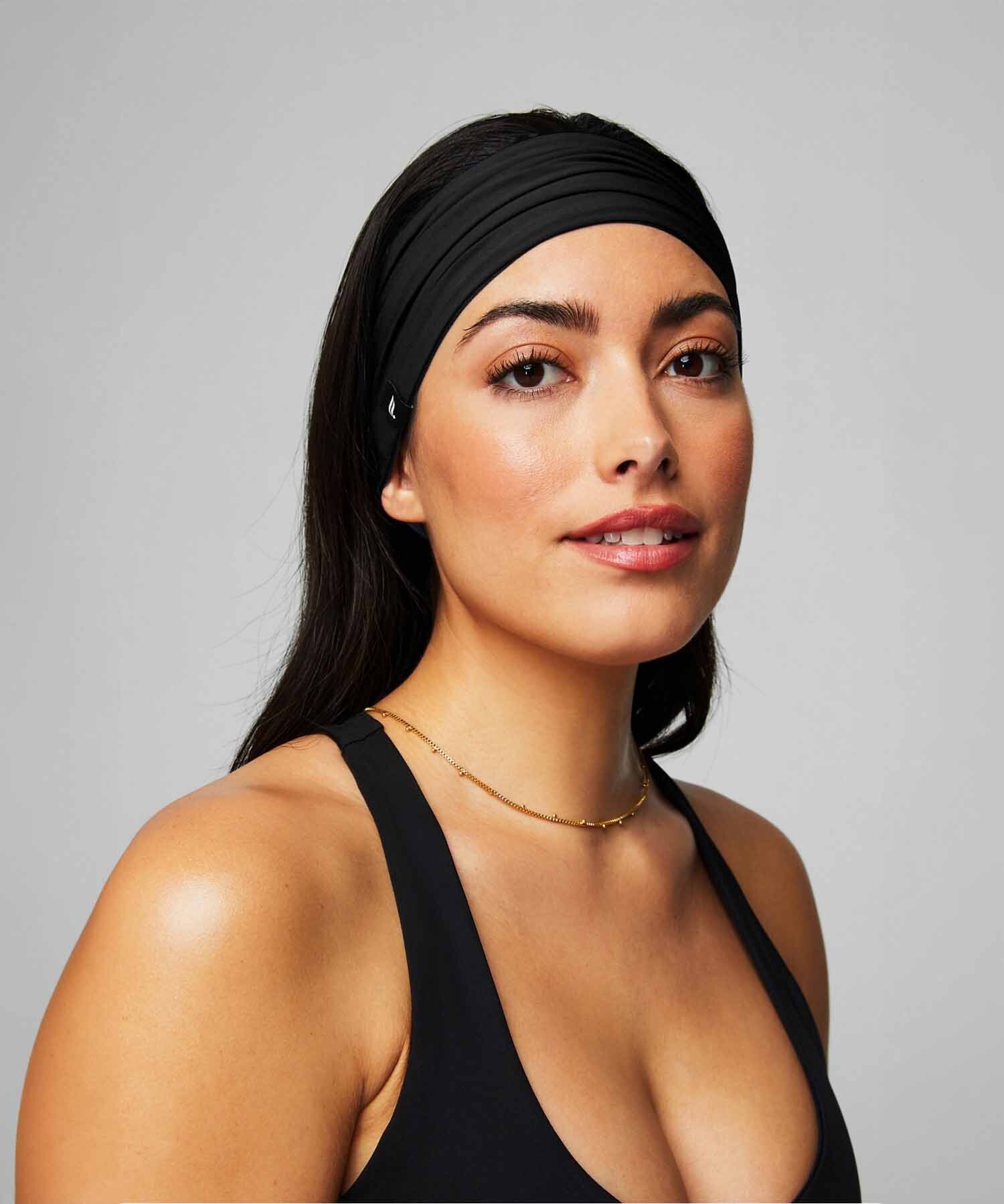 Vincha Elástica The Live-In Headband Mujer Black