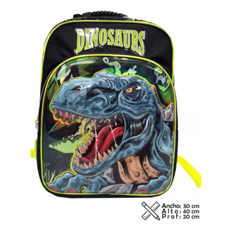 Mochila Escolar Dinosaurio T-rex 16 Calidad Premium Phi Phi Mochila Escolar Dinosaurio T-rex 16 Calidad Premium Phi Phi