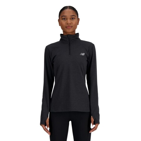 REMERA 1/2 CIERRE XS-XL BLACK