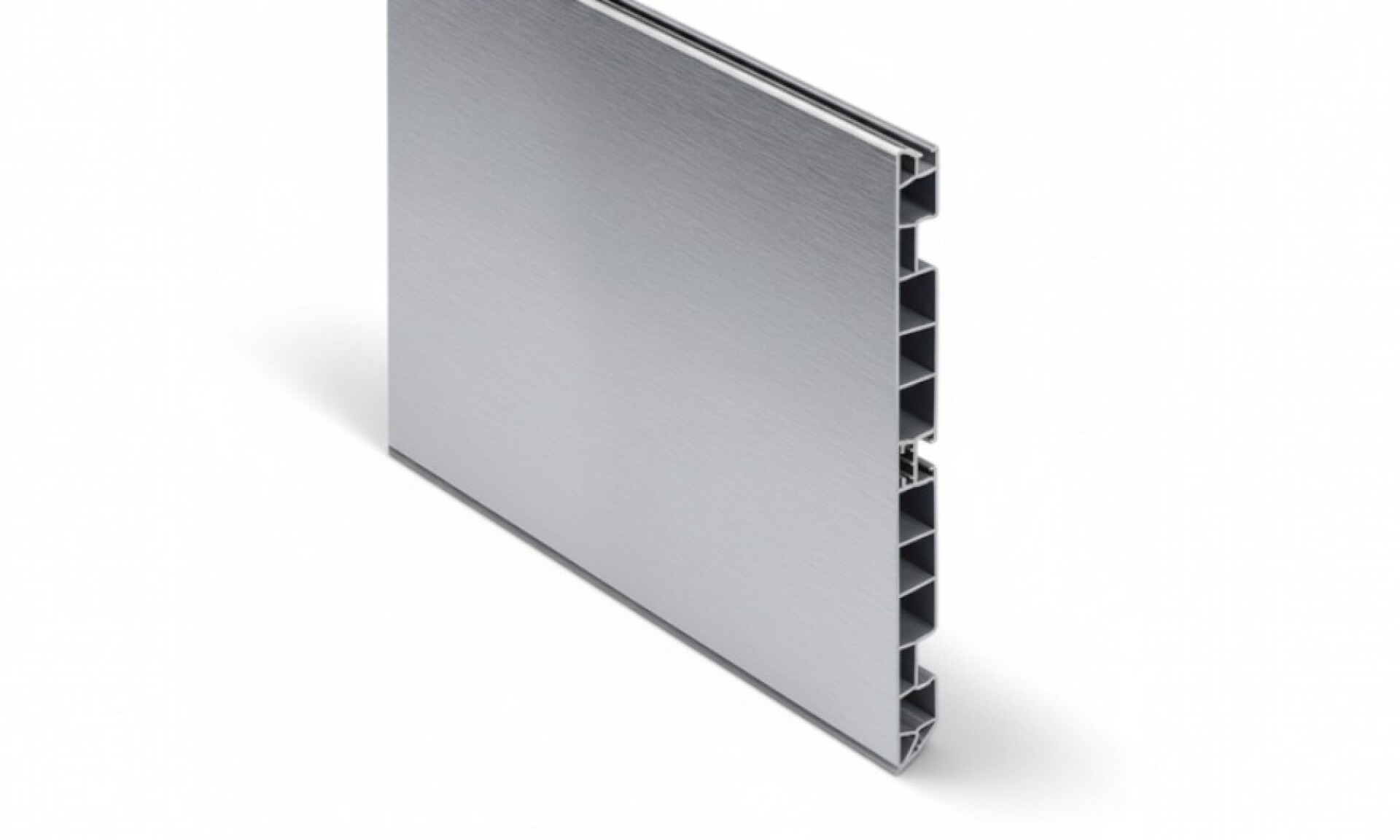 Zócalo De Pvc Terminación Inox 10cm- 713.27.263 Barra 