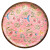 Plato de Madera de 23,5 cm - Varios Diseños Pajaros Rosa