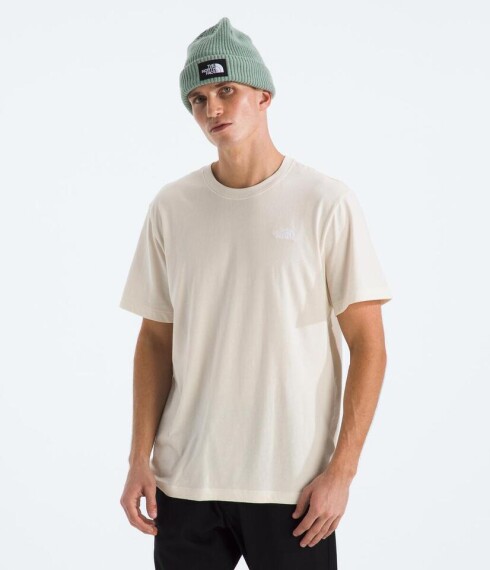 Remera Evolution Simple Dome White Dune