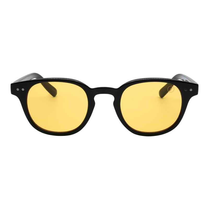 Lentes de Sol Chilli Beans Aveiro Unisex Negro - Amarillo