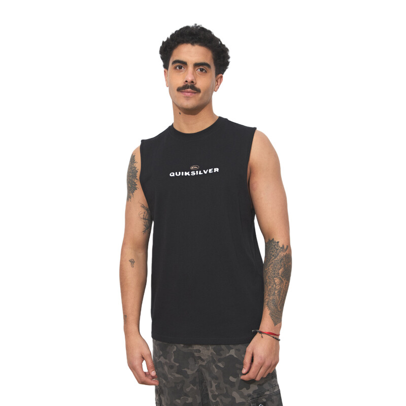 Musculosa Quiksilver Upside Down - Negro Musculosa Quiksilver Upside Down - Negro