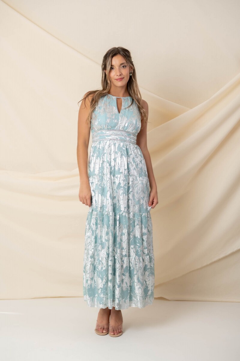 VESTIDO ELLEN - Agua marina 