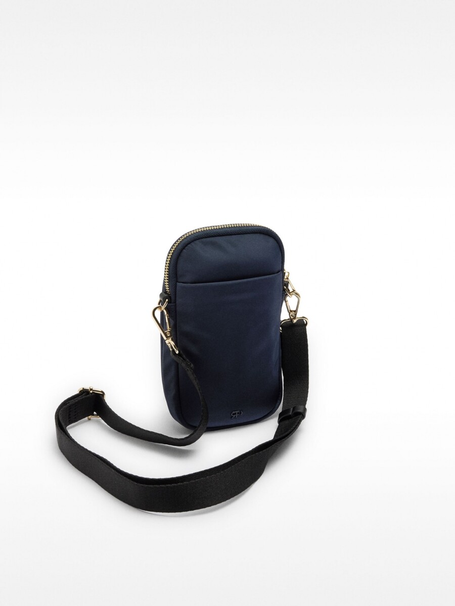 Bolso Para Móvil De Nylon azul-marino