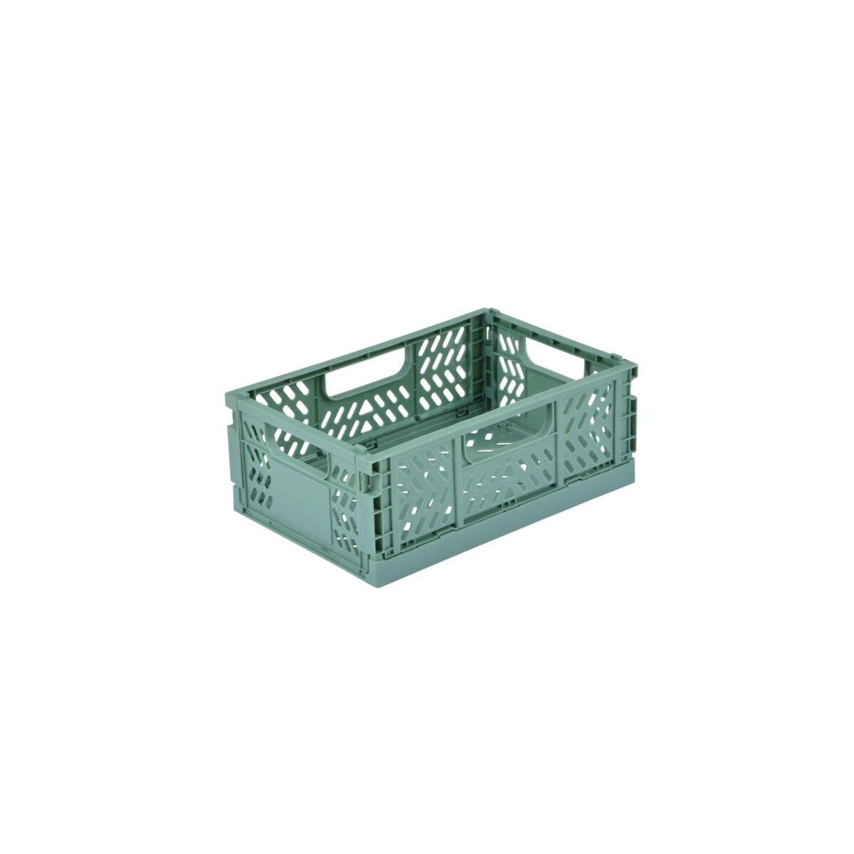 CESTO PLEGABLE KIDS - SMALL PLASTICO VERDE 