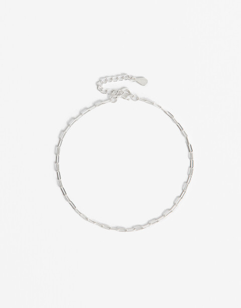 Pulseras Flexibles Metal Pulsera Plata 925 - Plateado