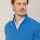 Sweater medio cierre Merino Blue