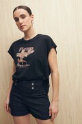REMERA VESLO Negro