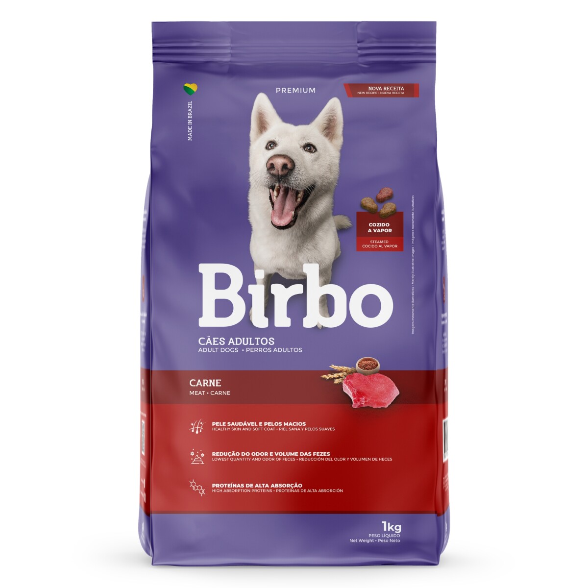 Birbo Perro Adulto Carne 1kg 