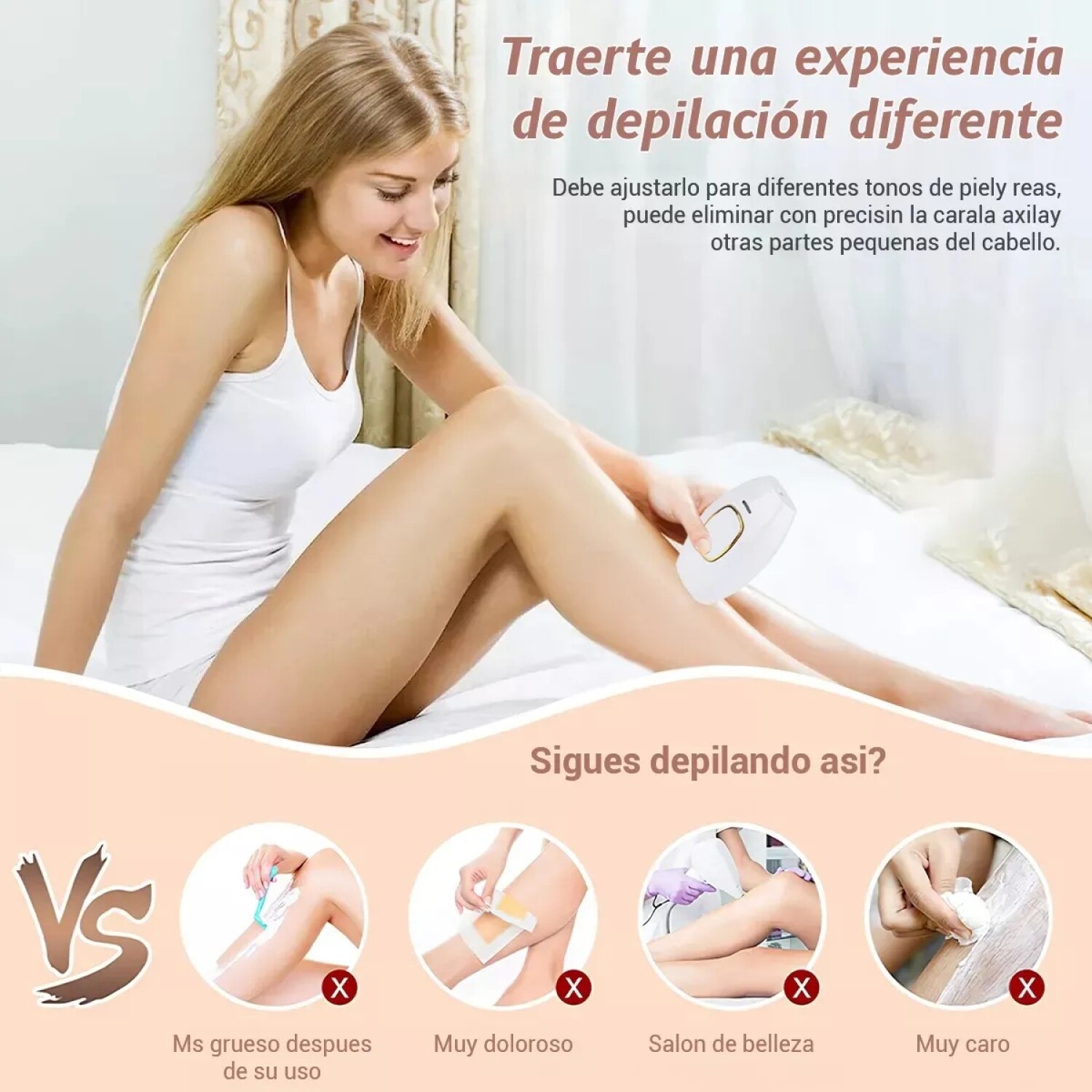 Depilación Ipl Depiladora Laser Para Rostro Y Cuerpo Depilación