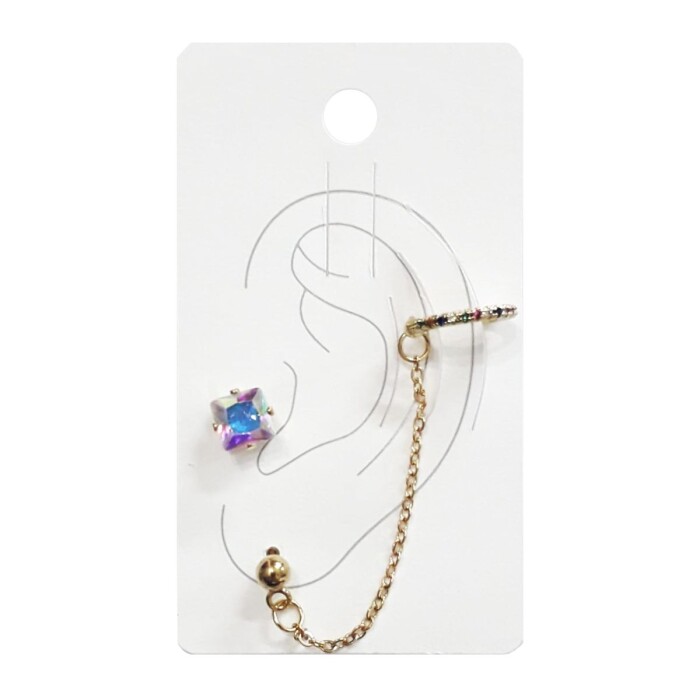 A & M AROS DE ACERO CON CADENA 90482 BLI única