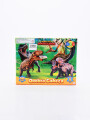 PUZZLE DINOS NARANJA