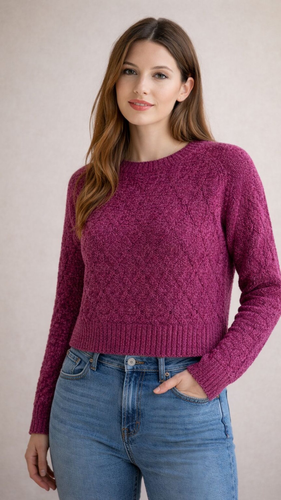 Sweater vialuna Violeta
