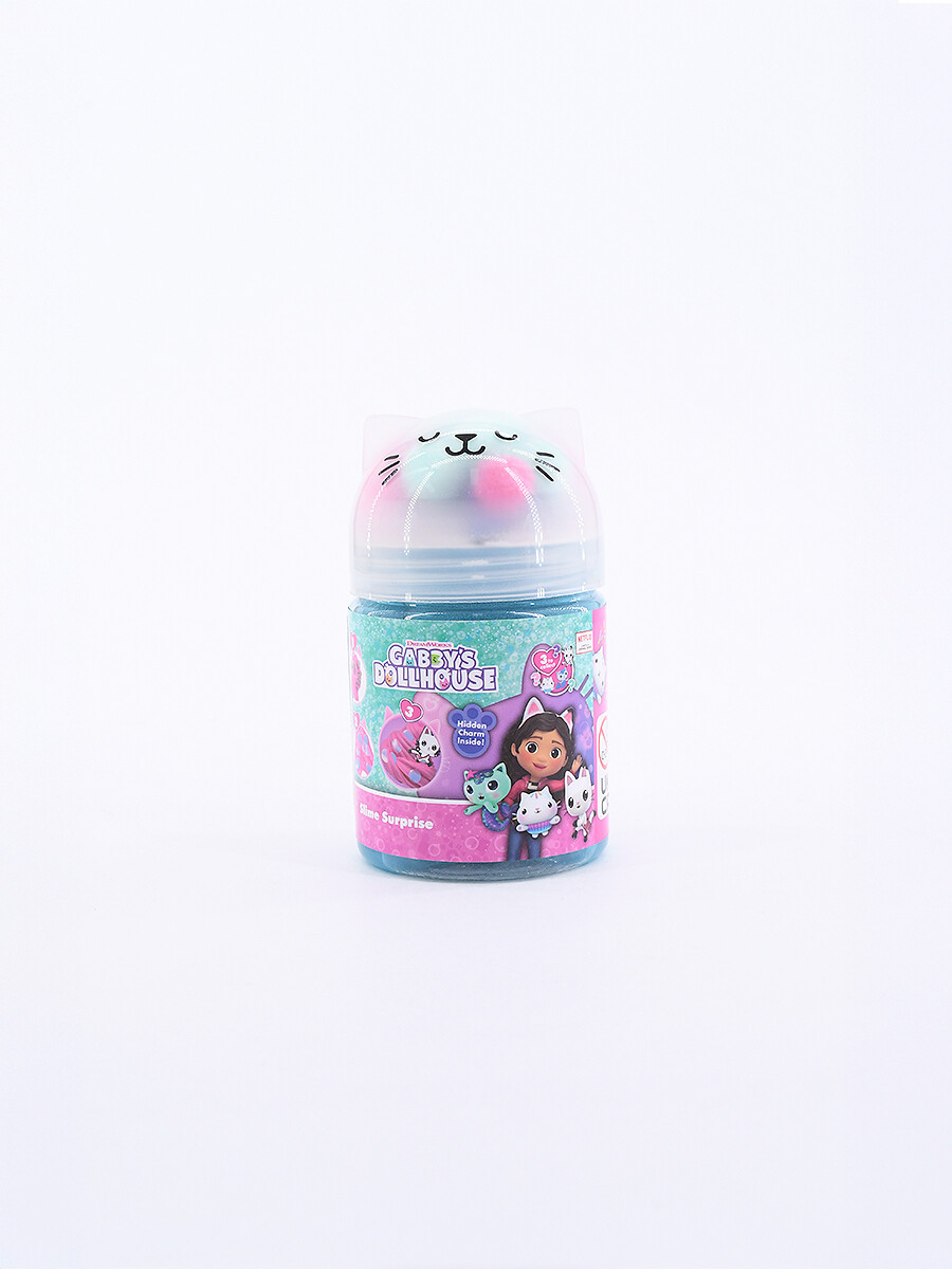 SLIME SORPRESAS GABBYS DOLLHOUSE - VERDE AQUA 