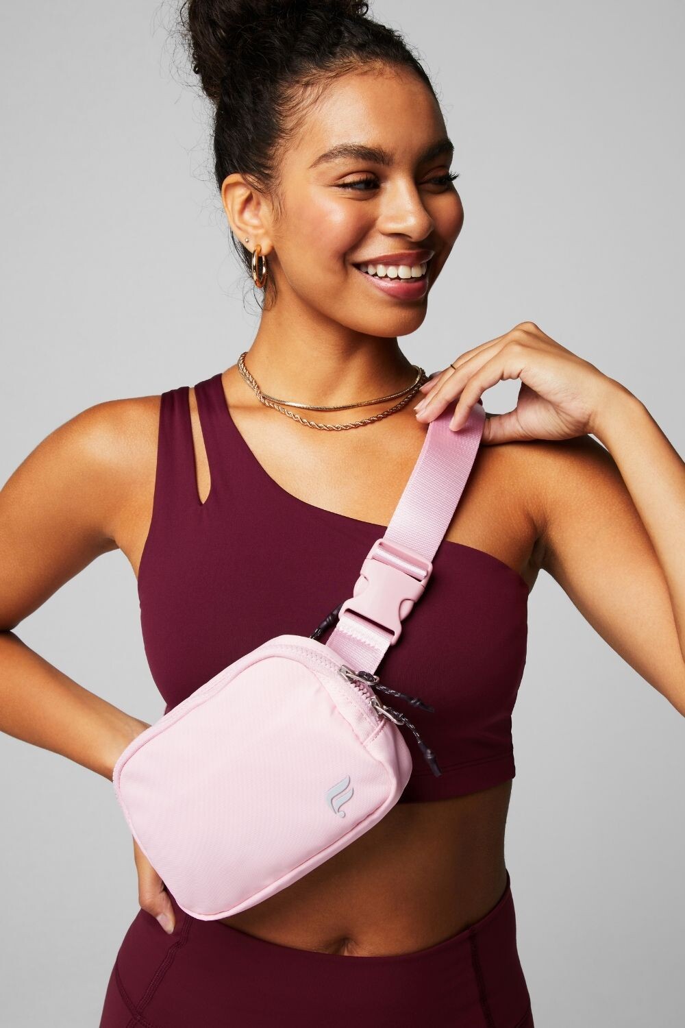 Maletin The Belt Bag Unisex Soft Pink