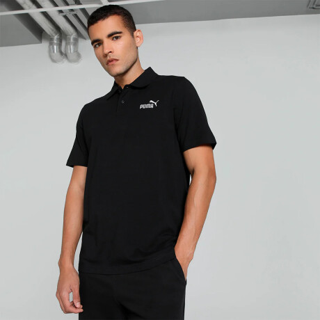 Remara Puma Hombre Ess N°1 Jersey Polo Black S/C