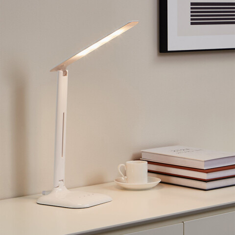 Portátil mesa LED blanca 2,9W dímer CCT CAUPO EG0578