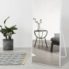 Espejo De Pie Lumax Rox Marco Rectangular 60 x 165cm Blanco
