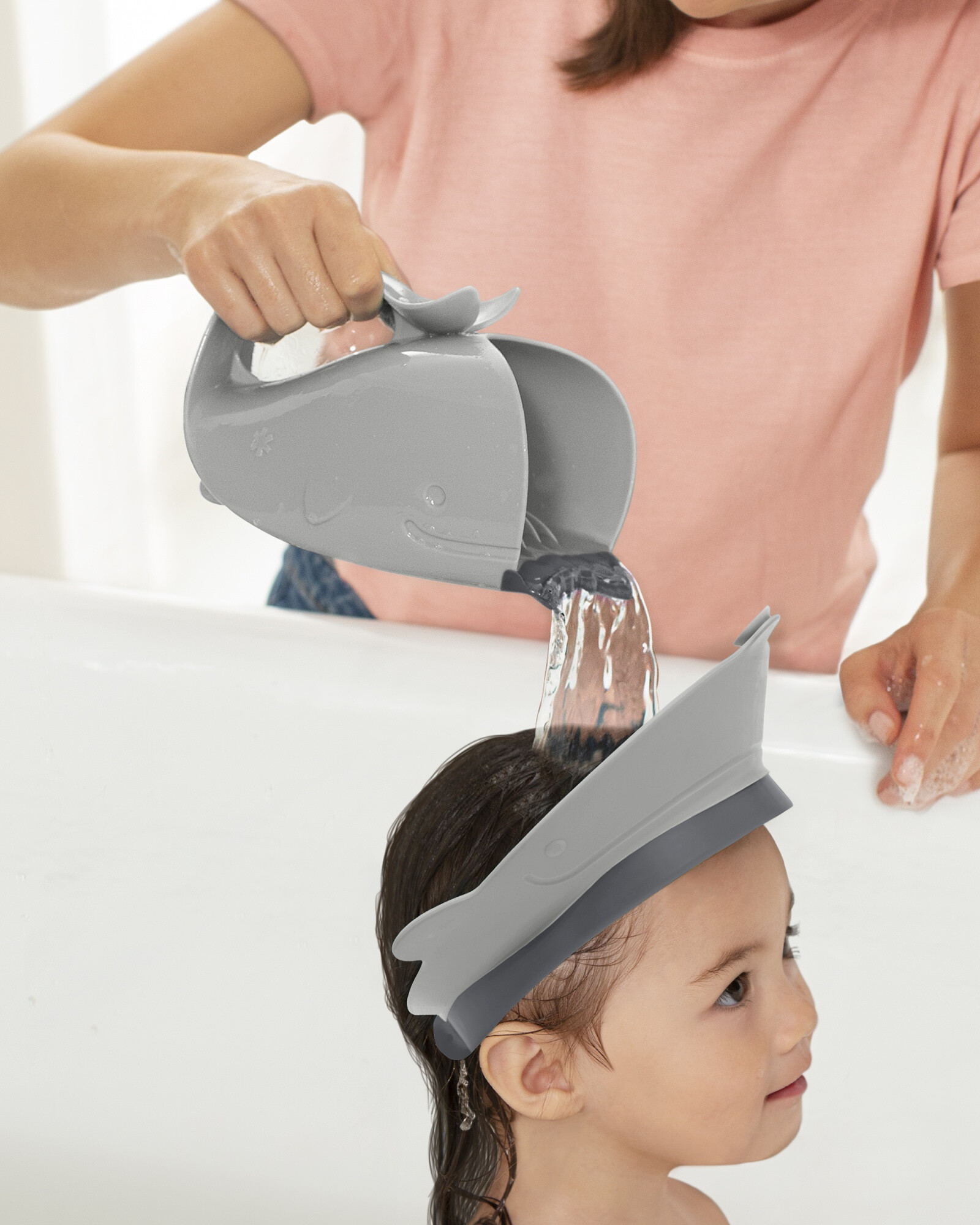 Visera protectora para baño, gris Visera protectora para baño, gris