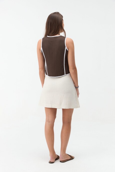 FALDA AZUCENA Beige