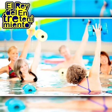 Mancuerna Aqua Gym Piscina Gimnasia Pesas Goma Eva Mancuerna Aqua Gym Piscina Gimnasia Pesas Goma Eva