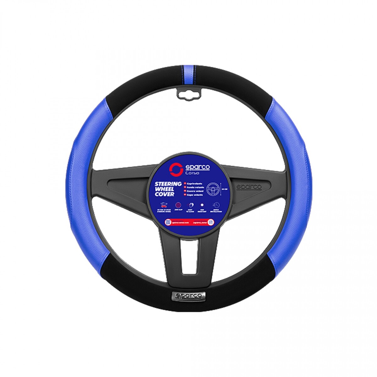 Sparco Cubre Volante - Azul 