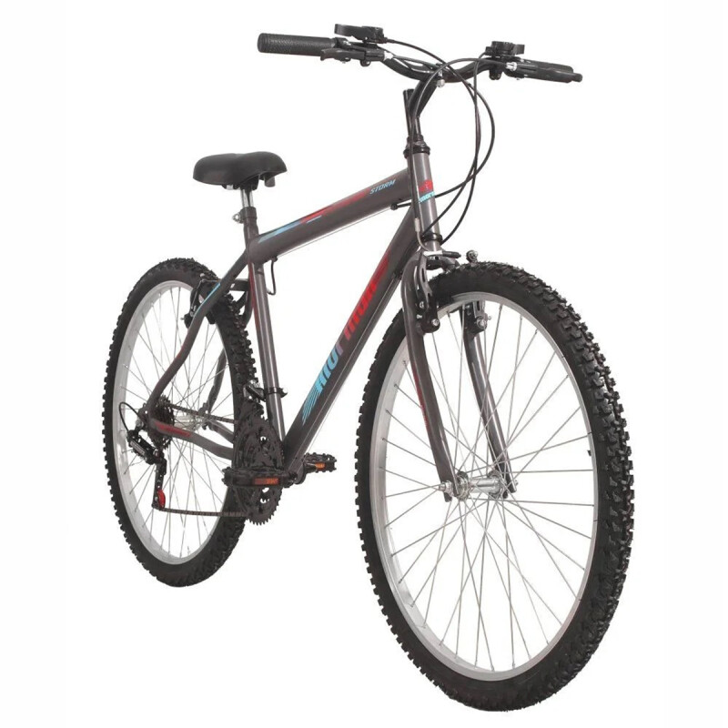 BICICLETA MORMAII RODADO 26 STORM 18 VELOCIDADES GRAFITO Bicicleta Mormaii Rodado 26 Storm 18 Velocidades Grafito