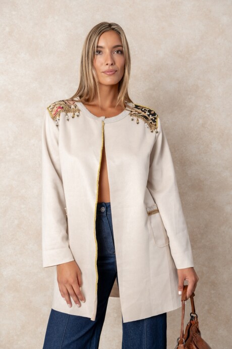 CHAQUETA BETTY Avena
