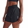 Aero Hi-Rise 4 Inch Shorts - Mujer Black/silver Reflective