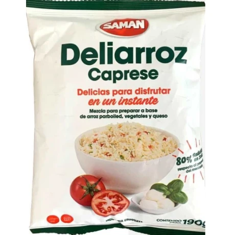 ARROZ SAMAN DELIARROZ 190G CAPRESE ARROZ SAMAN DELIARROZ 190G CAPRESE