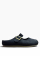 Zueco balerina con hebilla BT406 Negro