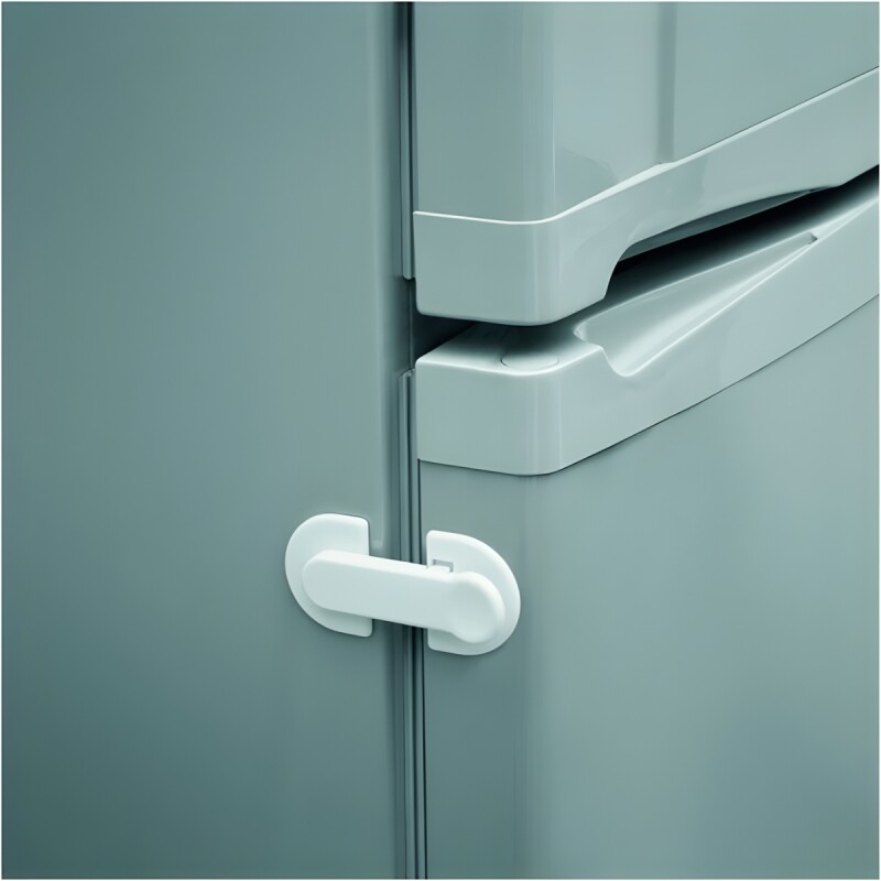 Traba para puerta de refrigerador BLANCO