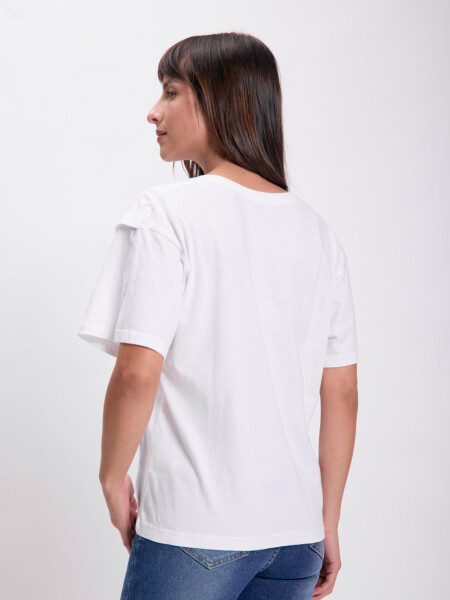 Remera estampa Corazón Blanco