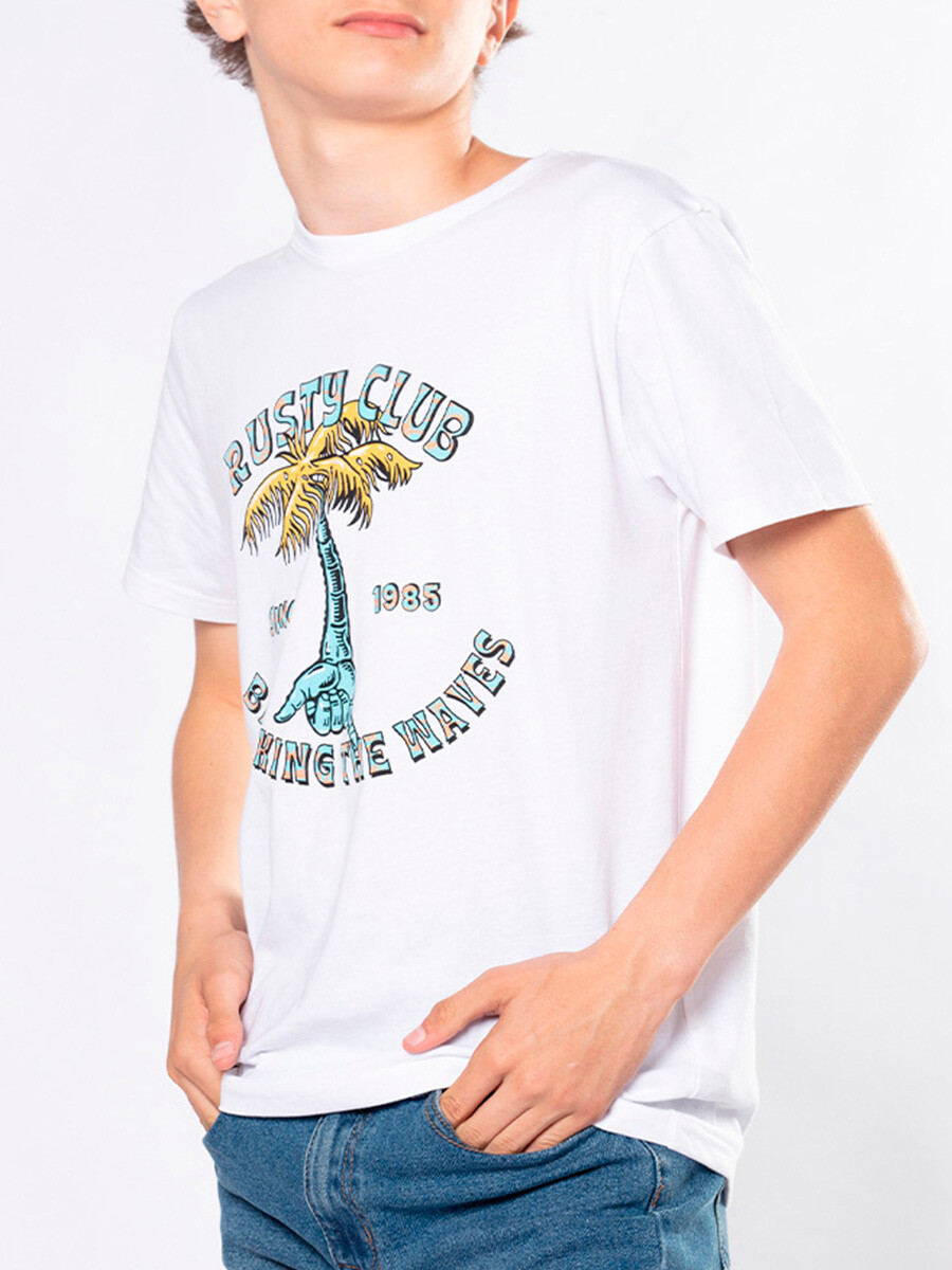 T-SHIRT SEIKOTEEN RUSTY - Blanco 