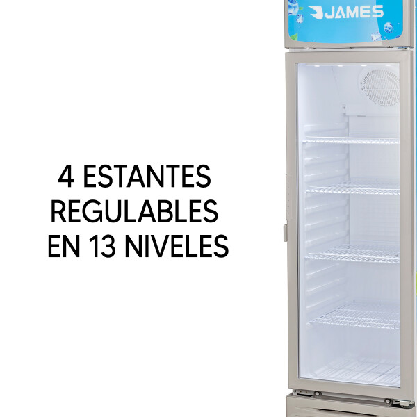 Vitrina James Vc-315 VITRINA COMERCIAL JAMES VC-315 303L 315