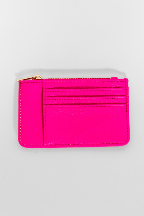 Monedero Tarjetero Corral Rosa