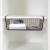 Cesta colgante organizador para debajo estante armario Cesta colgante organizador para debajo estante armario