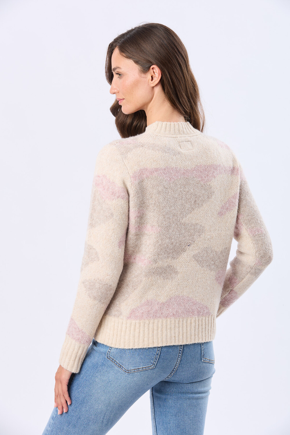 BUZO TEJIDO ESTAMPADO Rosa